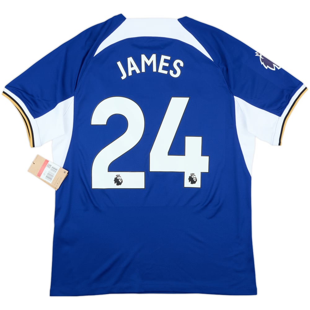 2023-24 Chelsea Home Shirt James #24 (L)