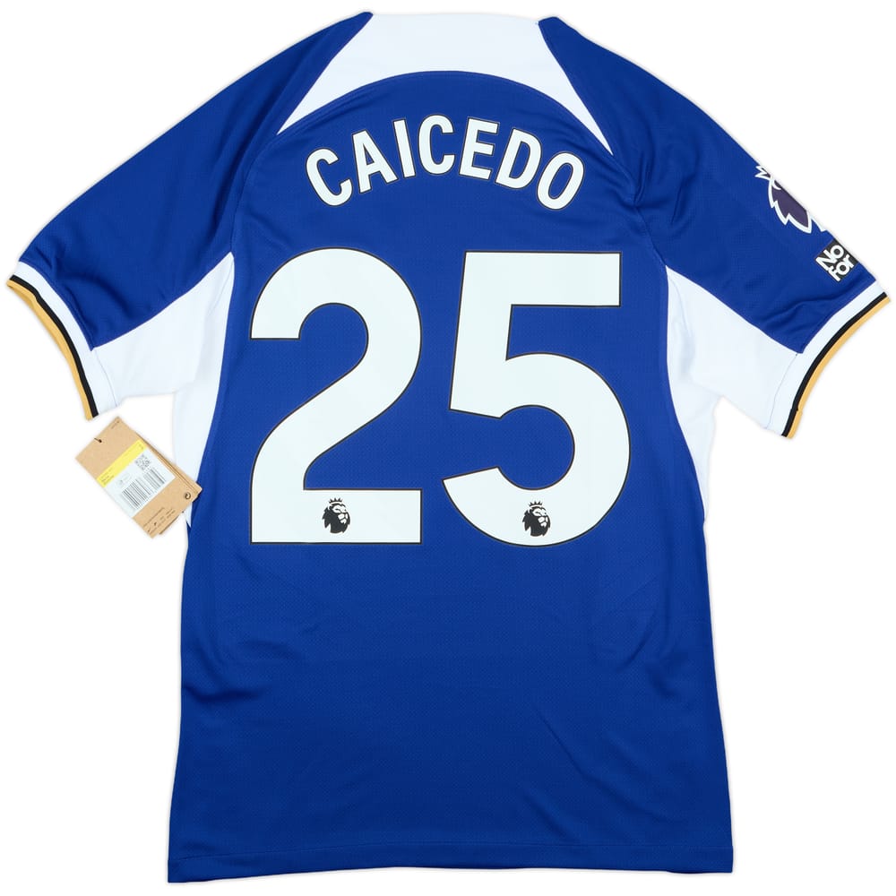 2023-24 Chelsea Home Shirt Caicedo #25 (S)