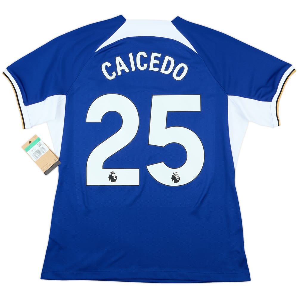 2023-24 Chelsea Home Shirt Caicedo #25 (Women's XL)