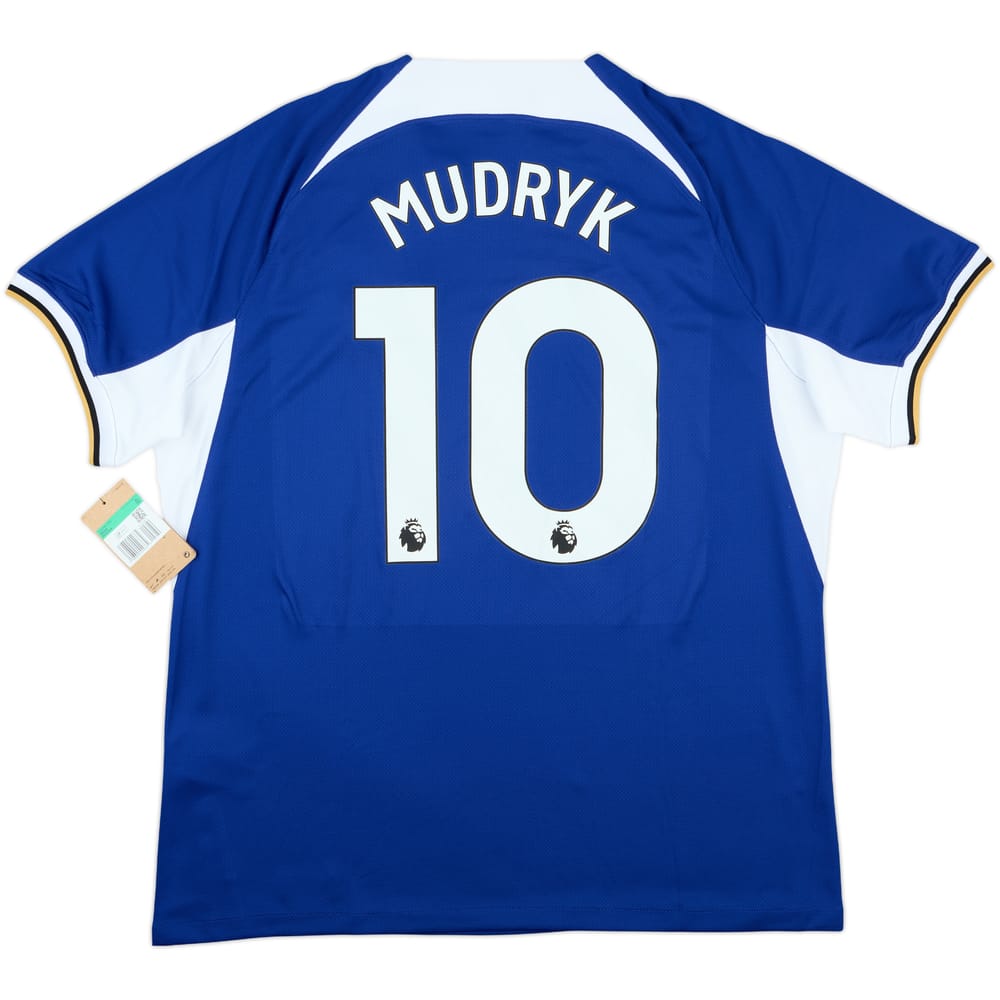 2023-24 Chelsea Home Shirt Mudryk #10 (XL)