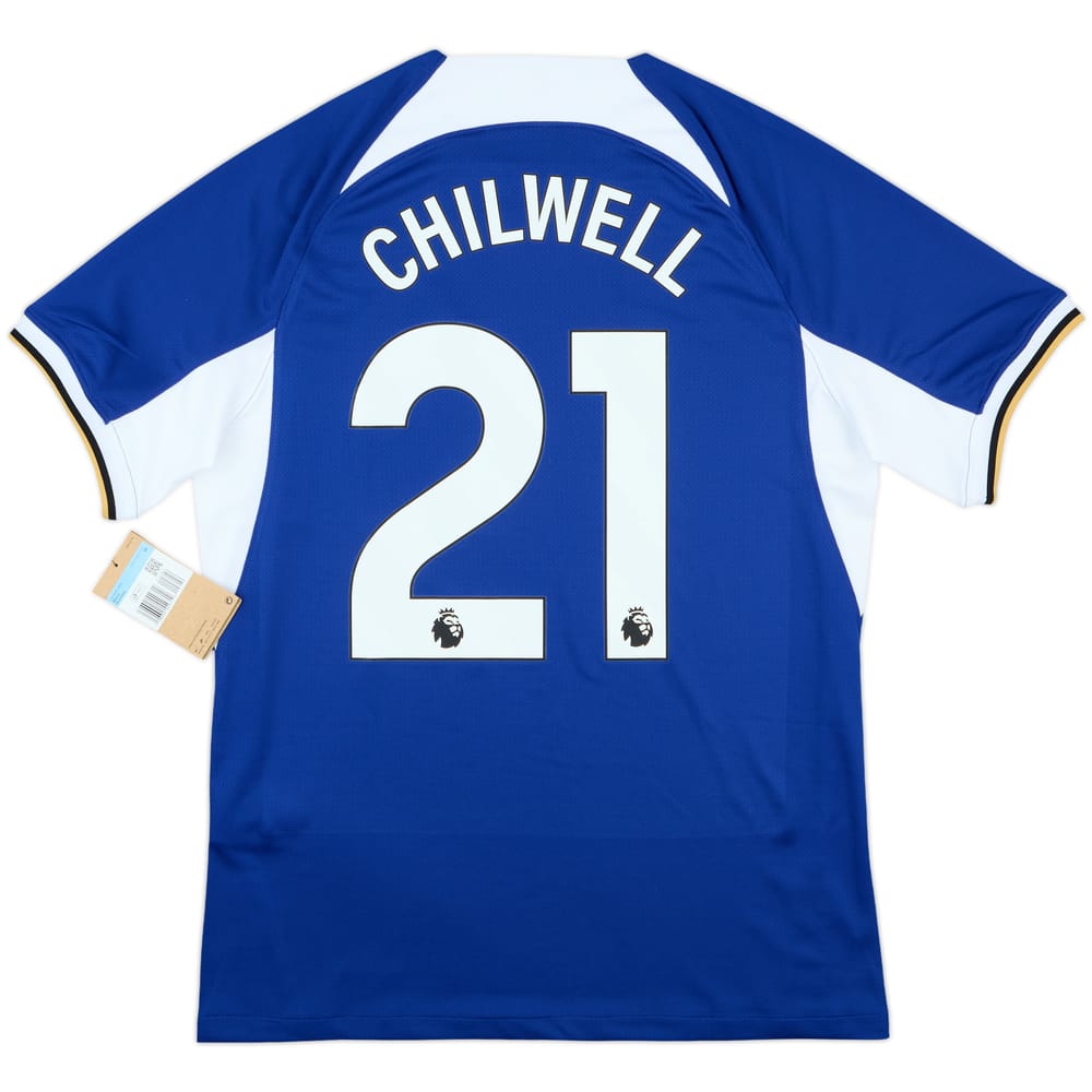 2023-24 Chelsea Home Shirt Chilwell #21 (M)