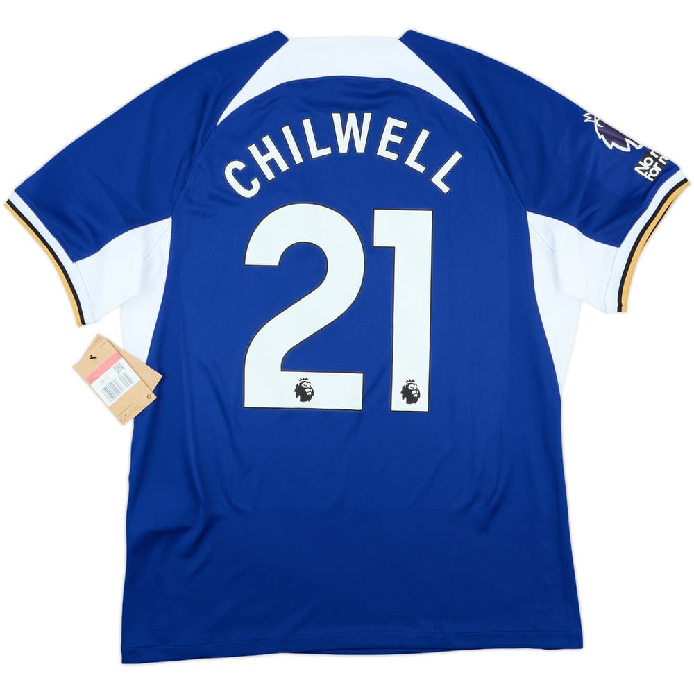 2023-24 Chelsea Home Shirt Chilwell #21 (L)