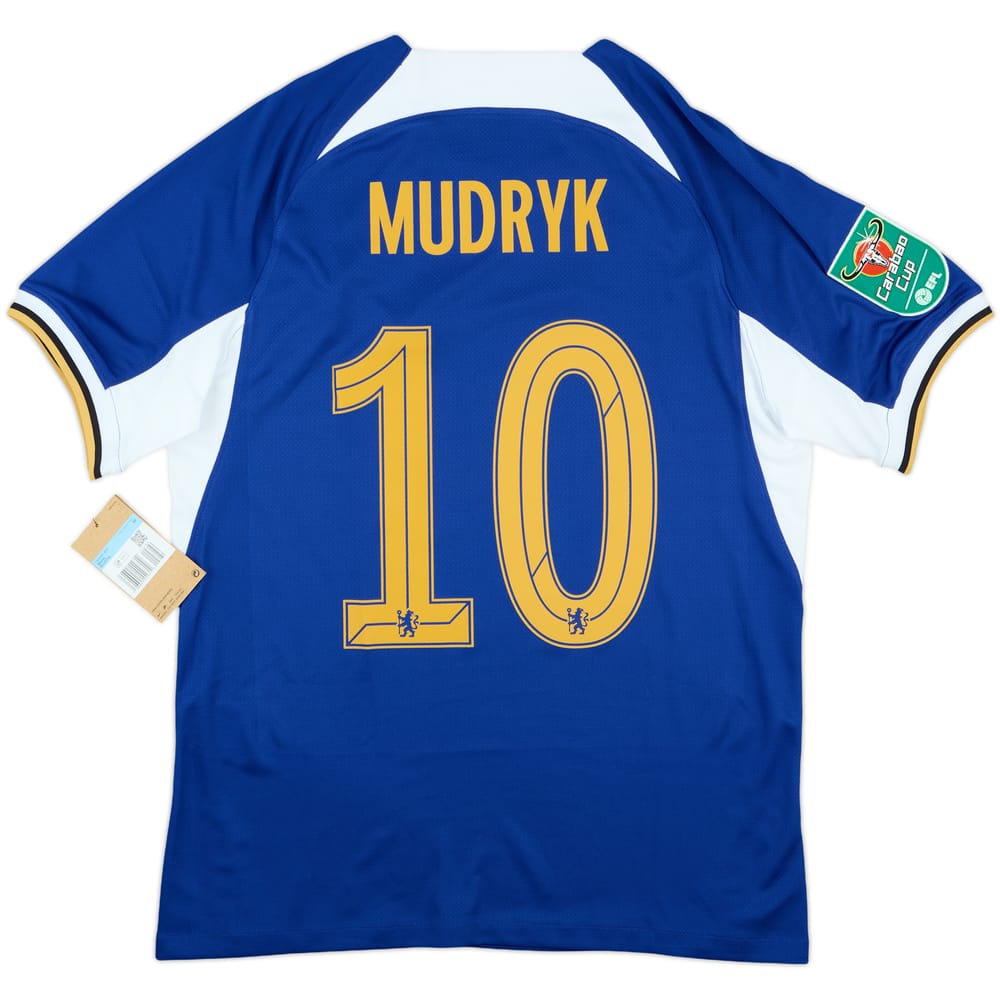 2023-24 Chelsea Home Shirt Mudryk #10 (M)