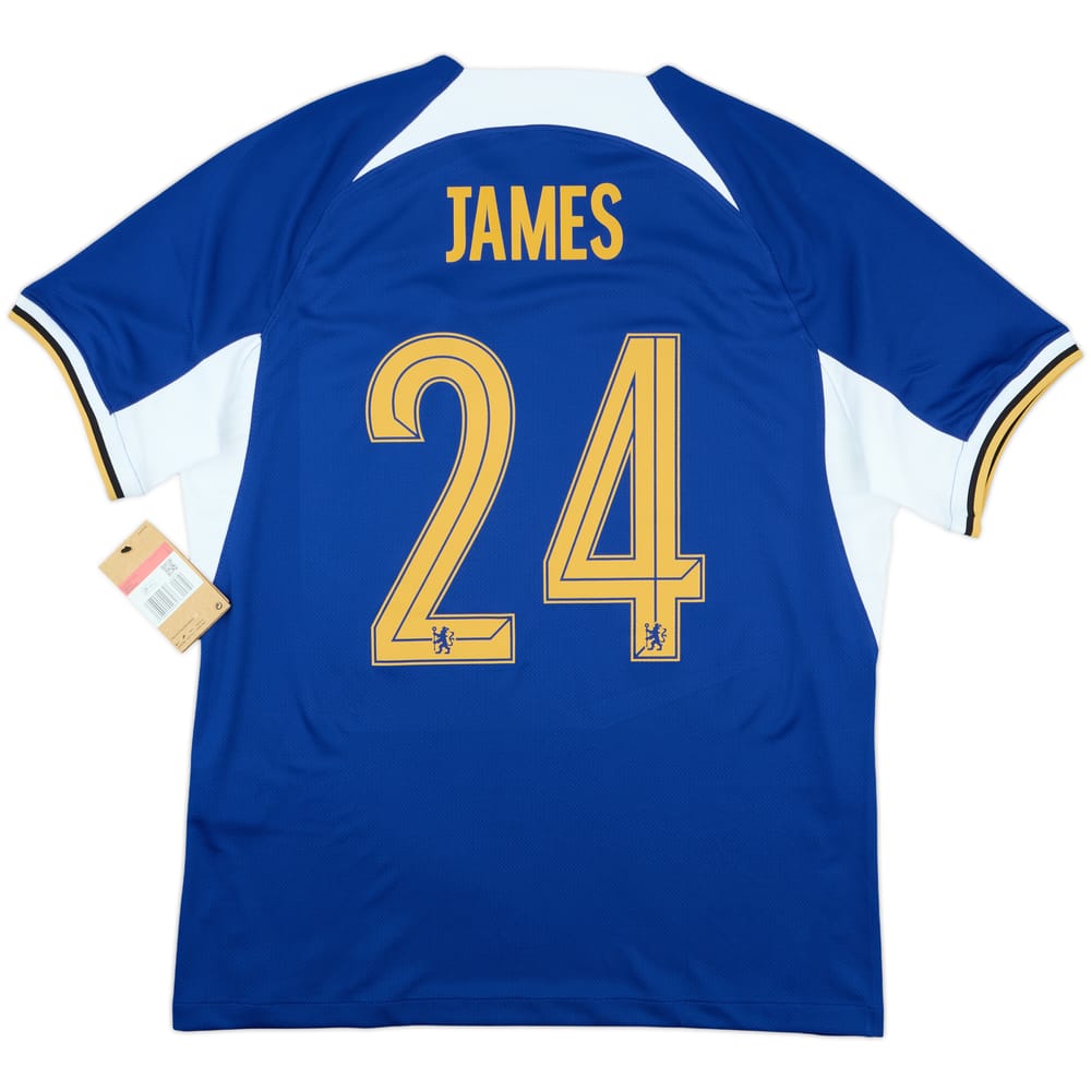 2023-24 Chelsea Home Shirt James #24 (L)