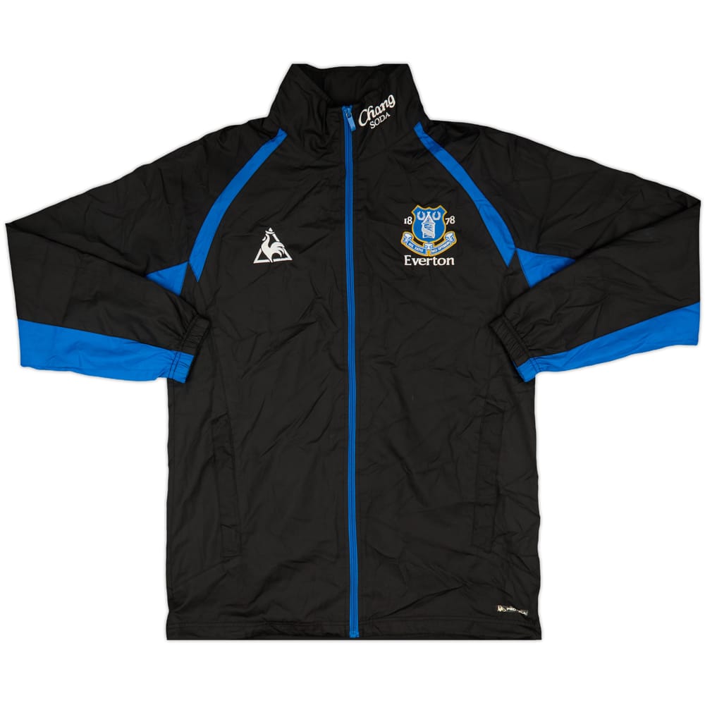 2009-10 Everton Le Coq Sportif Hooded Rain Jacket - 6/10 - (M)