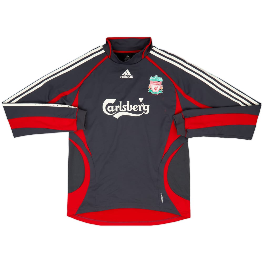2006-07 Liverpool adidas Formotion Drill Top - 6/10 - (L/XL)