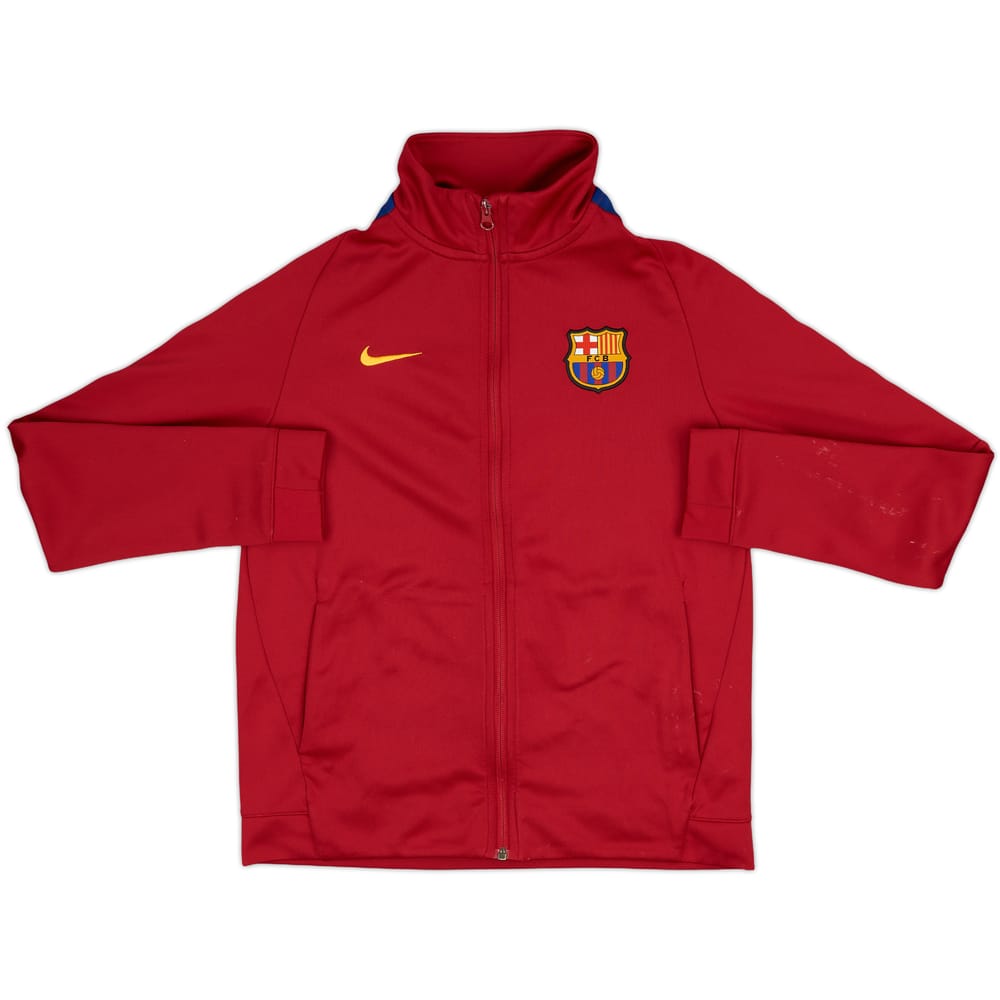2017-18 Barcelona Nike Track Jacket - 6/10 - (XL.Boys)