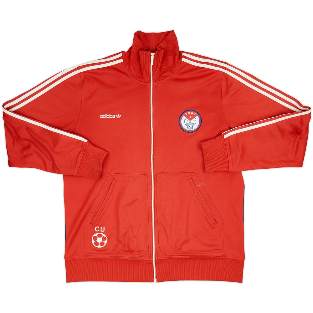 2007-08 Cuba adidas Track Jacket - 4/10 - (XL)