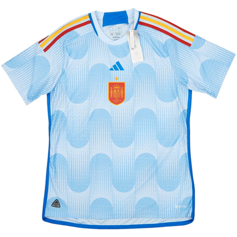 2022-23 Spain Authentic Away Shirt (L)