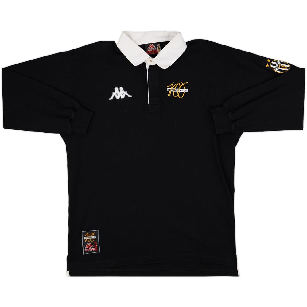 1997-98 Juventus Kappa Polo L/S Shirt - 8/10 - (XL)