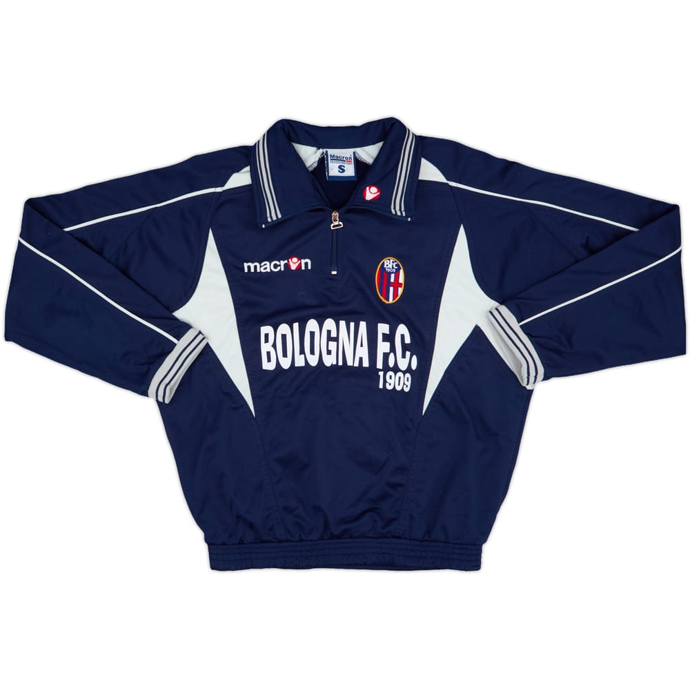 2004-05 Bologna Macron 1/4 Zip Drill Top - 5/10 - (S)