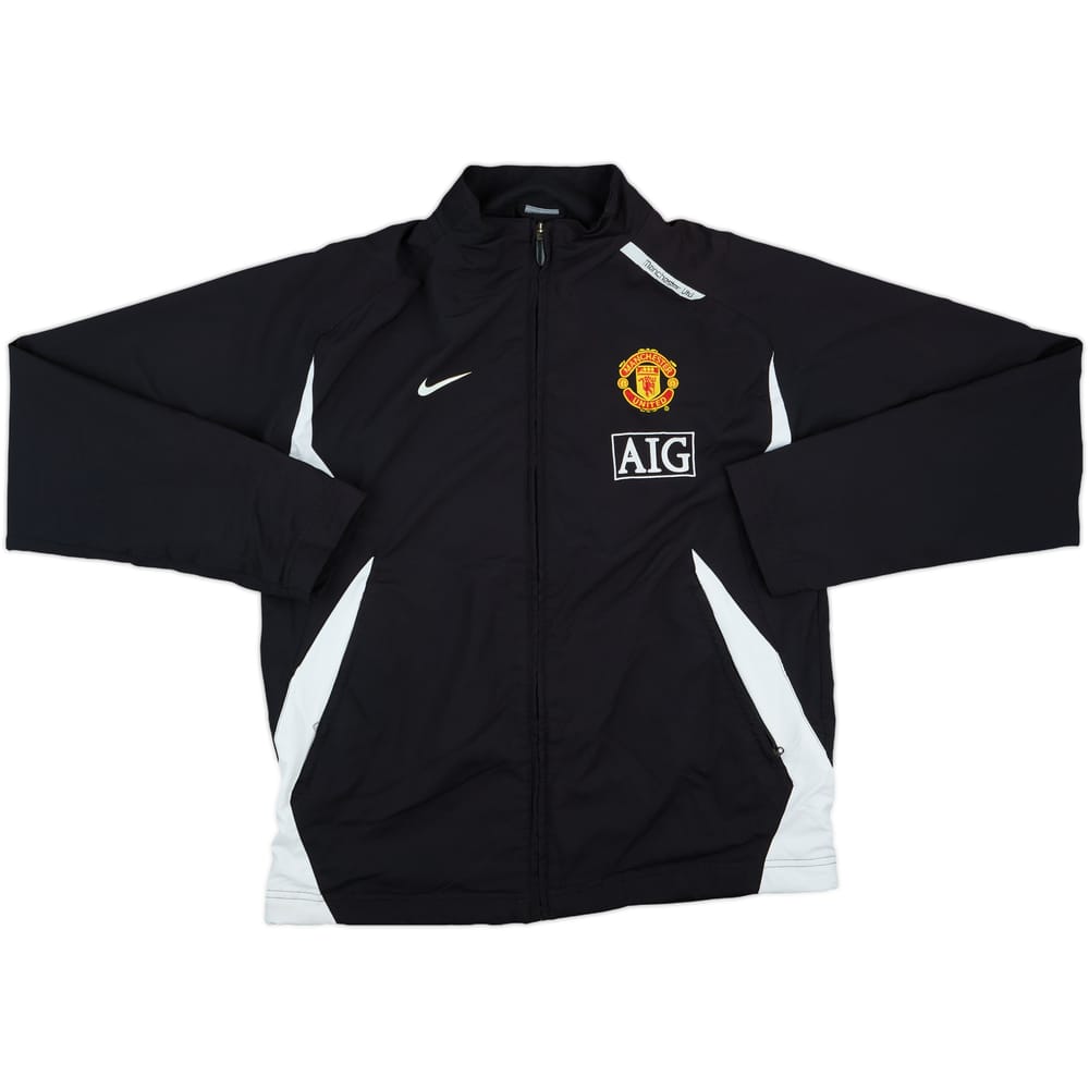 2007-08 Manchester United Nike Track Jacket - 8/10 - (M)