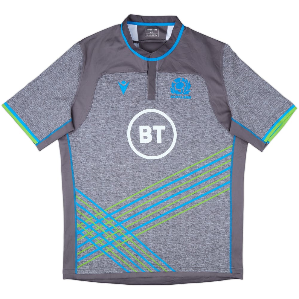 2019-20 Scotland Rugby Macron Training Shirt - 10/10 - (4XL)