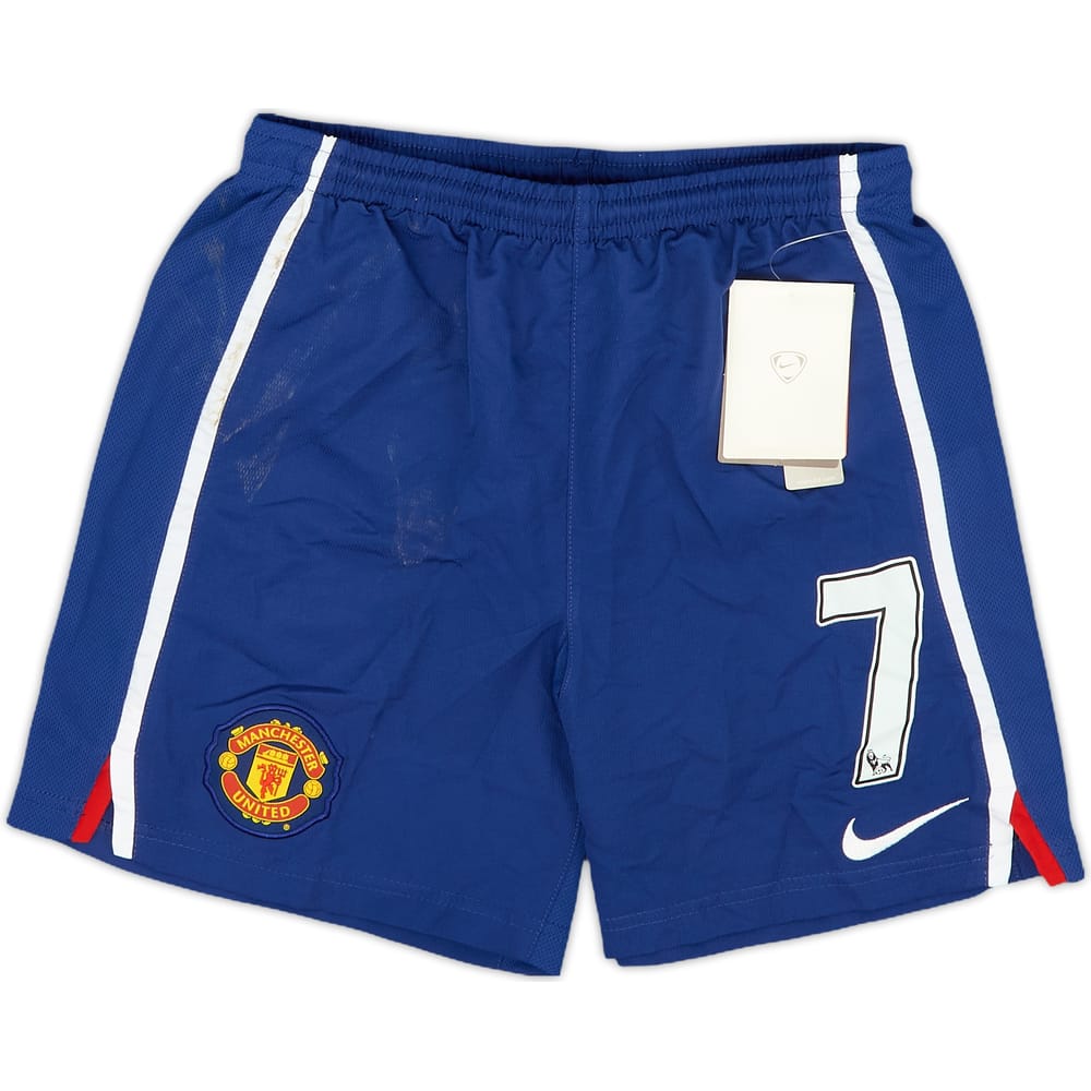 2008-10 Manchester United Away Shorts #7 (Ronaldo) (S.Boys)
