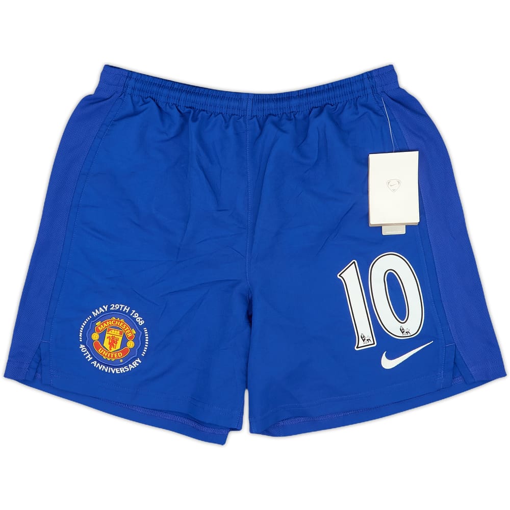 2008-09 Manchester United Third Shorts #10 (Rooney) (L.Boys)