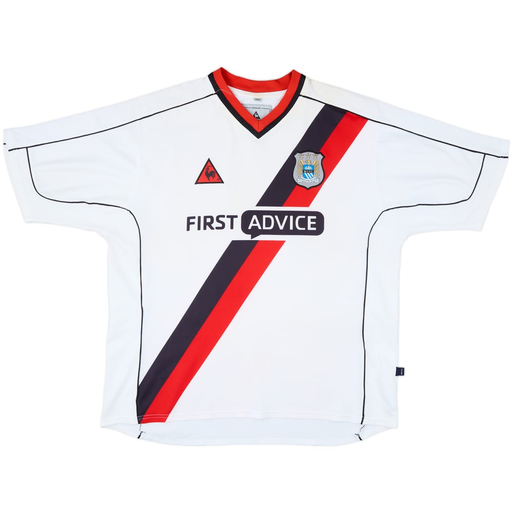 2002-03 Manchester City Away Shirt - 4/10 - (XL)