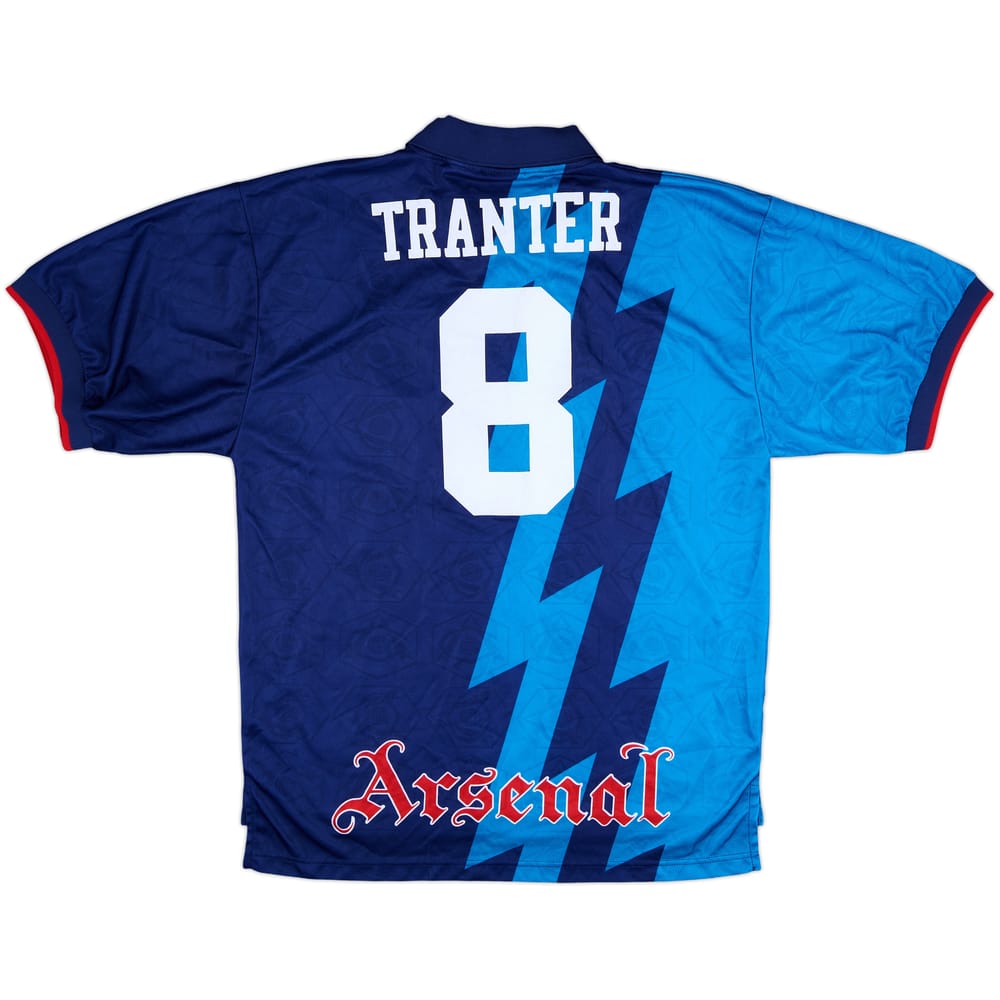 1995-96 Arsenal Away Shirt Tranter #8 - 8/10 - (XL)