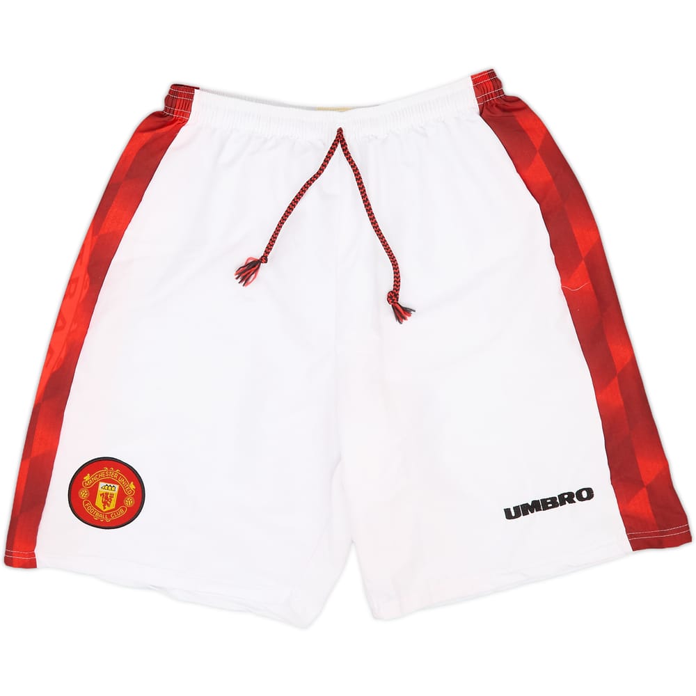 1996-97 Manchester United Home Shorts - 6/10 - (L)