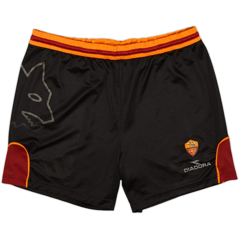 2004-05 Roma European Home Shorts - 5/10 - (L)