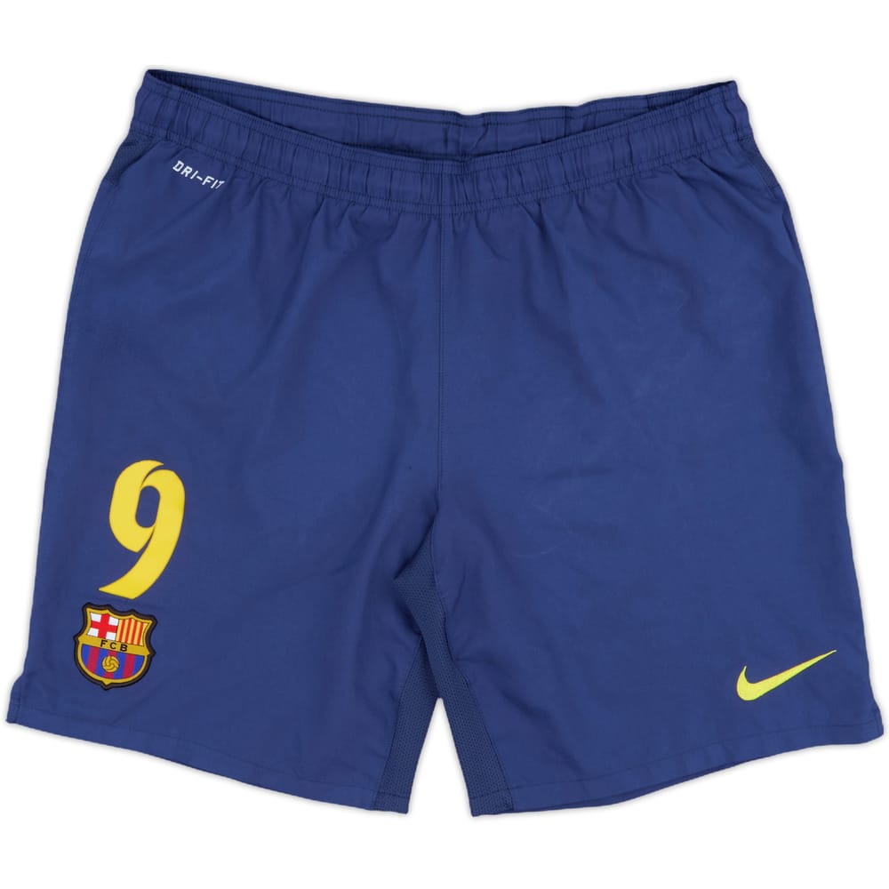 2013-14 Barcelona Home Shorts #9 (Sanchez) - 8/10 - (L)
