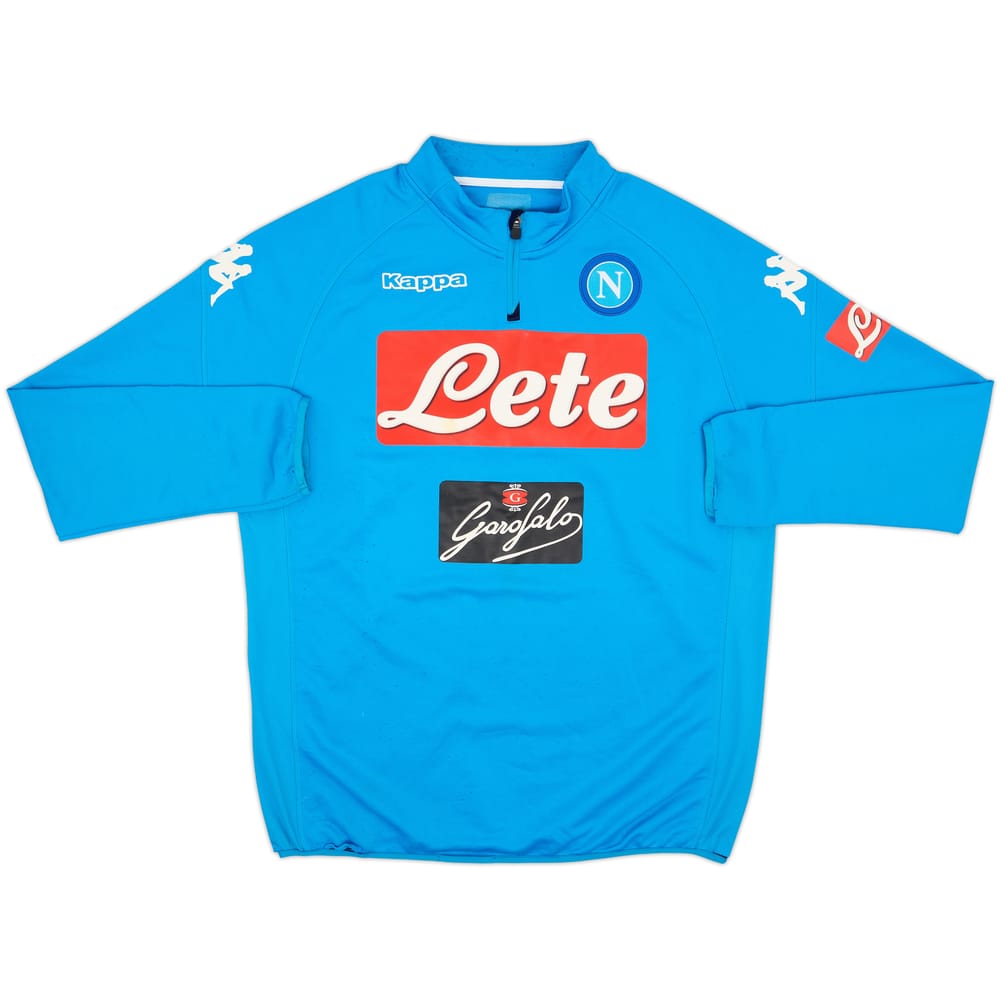 2016-17 Napoli Kappa 1/4 Zip Drill Top - 6/10 - (3XL)