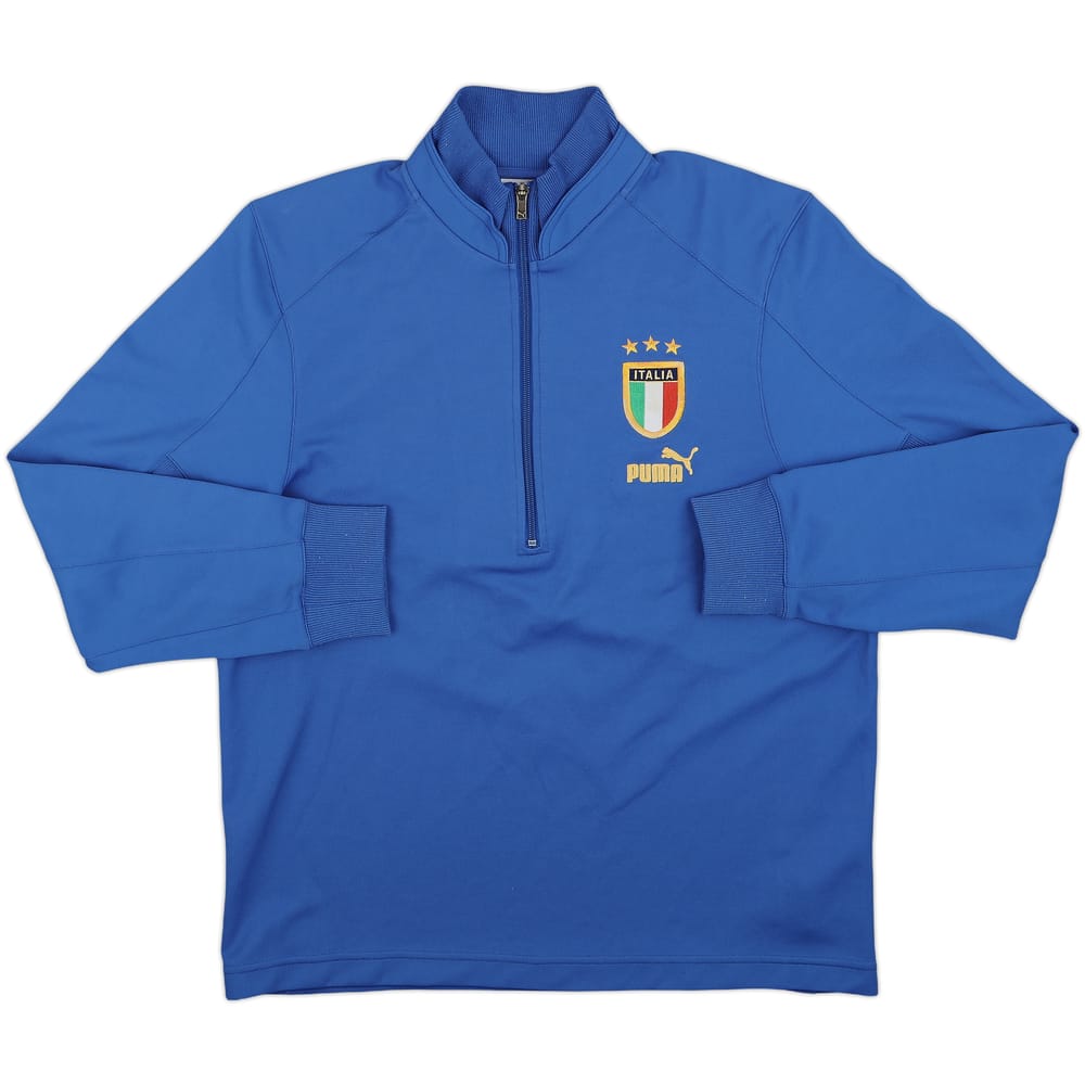 2004-06 Italy Puma 1/2 Zip Drill Top - 8/10 - (L)