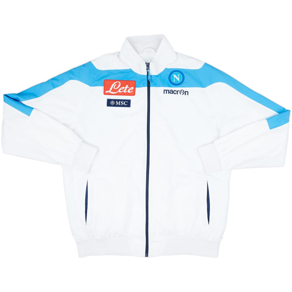 2012-13 Napoli Macron Track Jacket - 5/10 - (3XL)