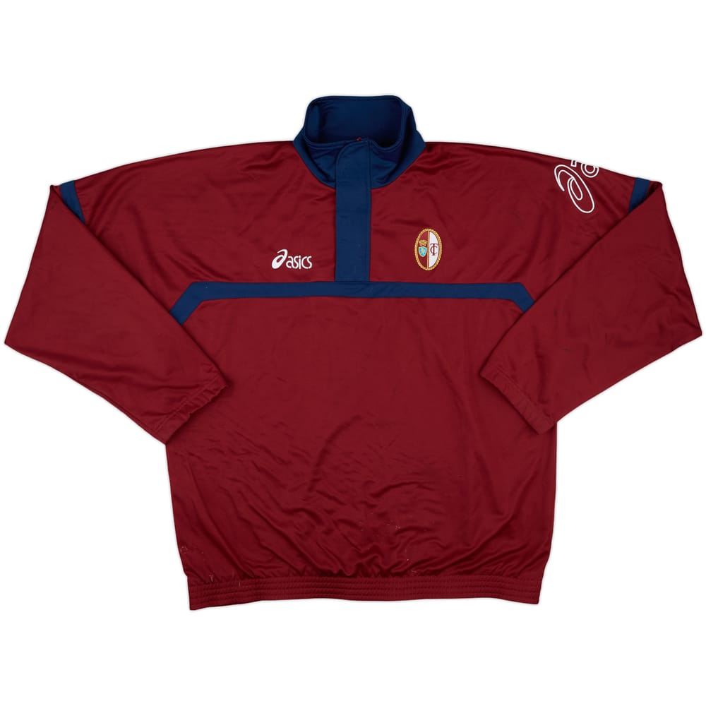 2001-02 Torino Asics 1/4 Zip Training Top - 8/10 - (XL)