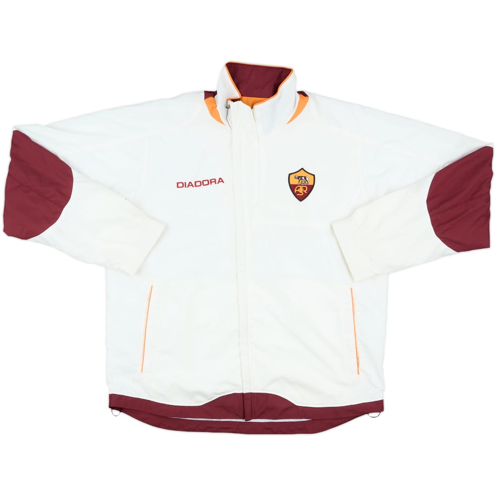 2006-07 Roma Diadora Track Jacket - 8/10 - (L)