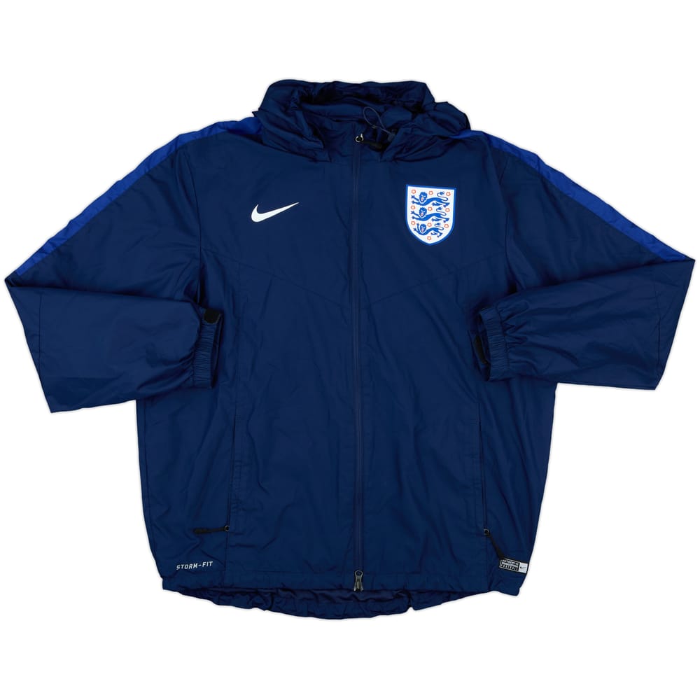 2016-17 England Nike Hooded Rain Jacket - 8/10 - (XL)