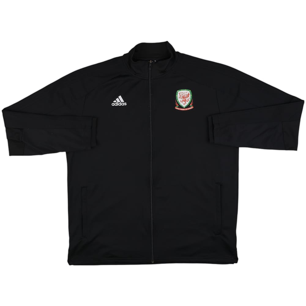 2017-18 Wales adidas Track Jacket - 8/10 - (XL)