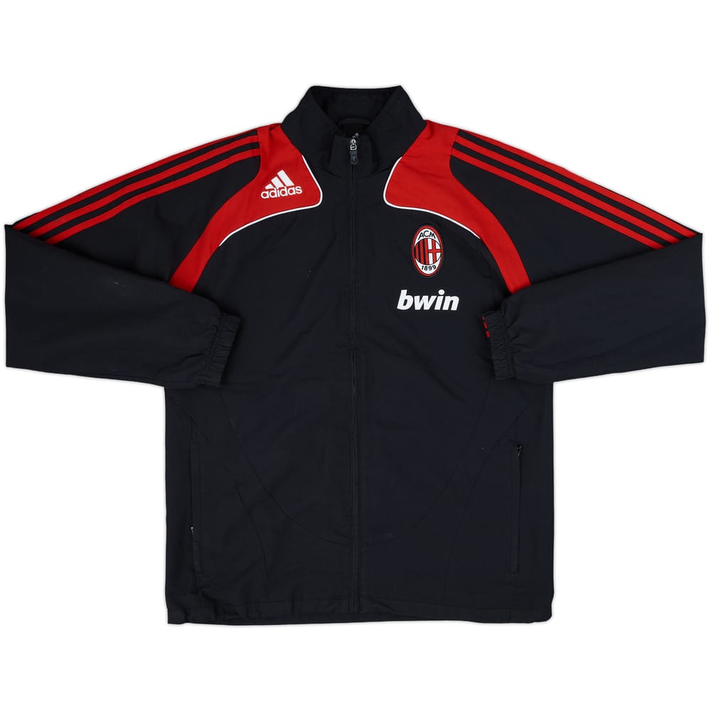 2008-09 AC Milan adidas Track Jacket - 8/10 - (S)