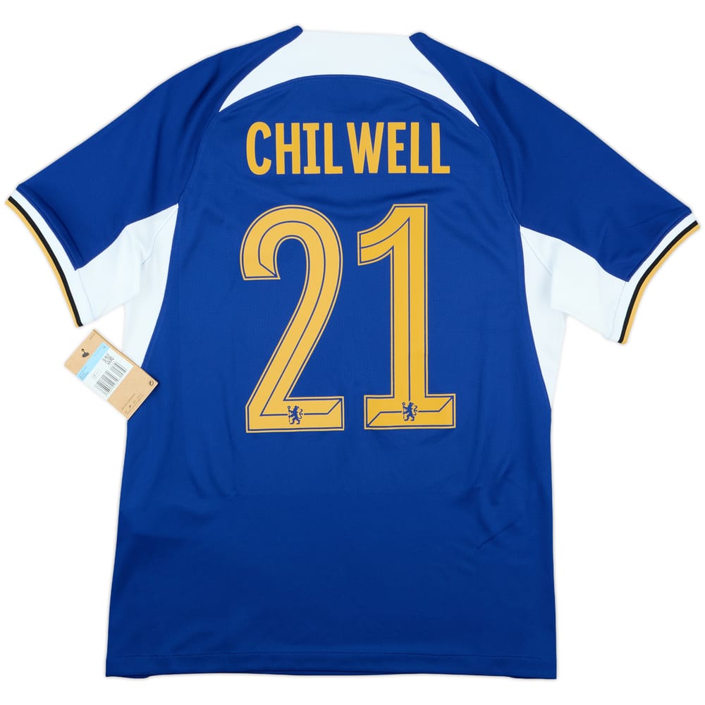 2023-24 Chelsea Home Shirt Chilwell #21 (M)