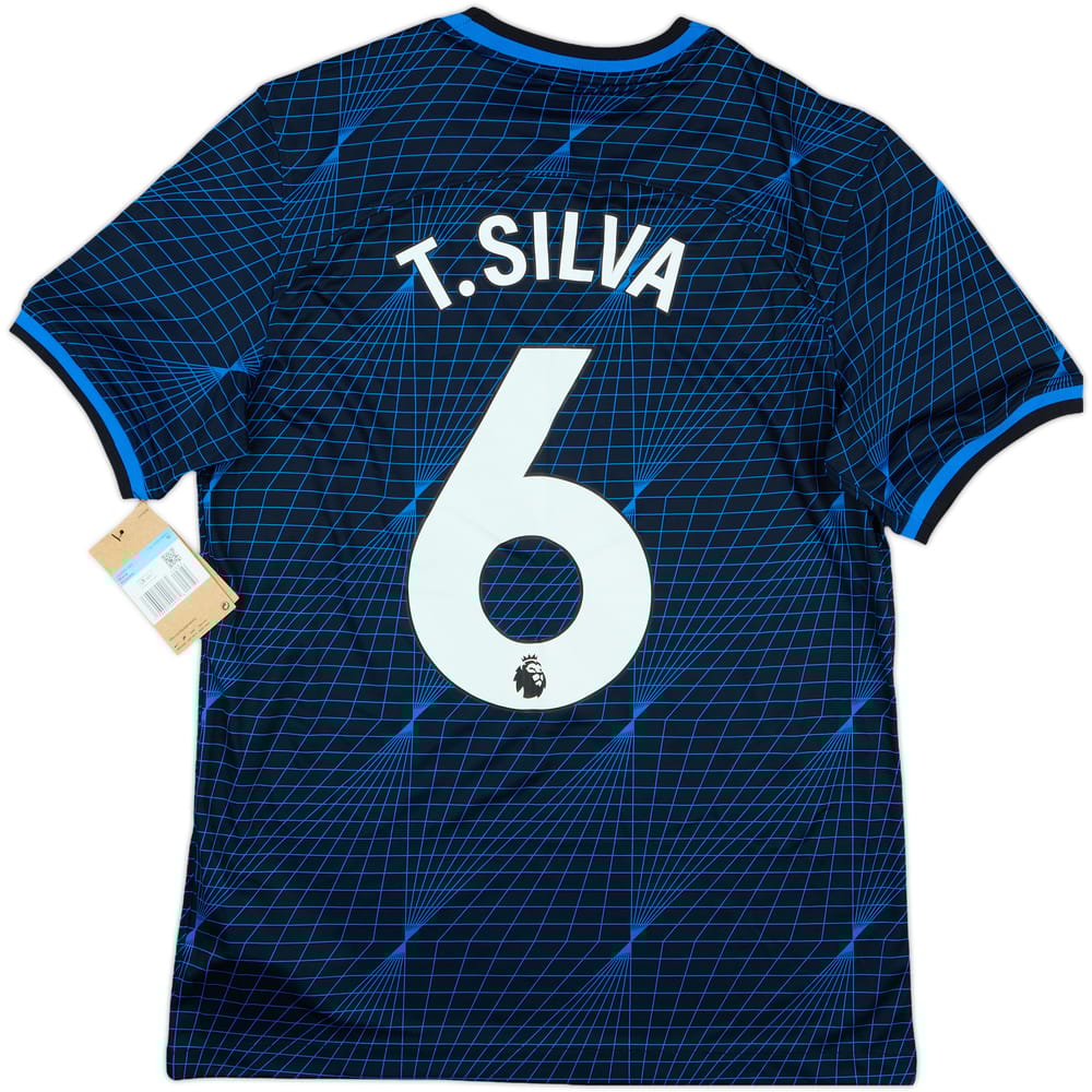 2023-24 Chelsea Away Shirt T. Silva #6 (M)