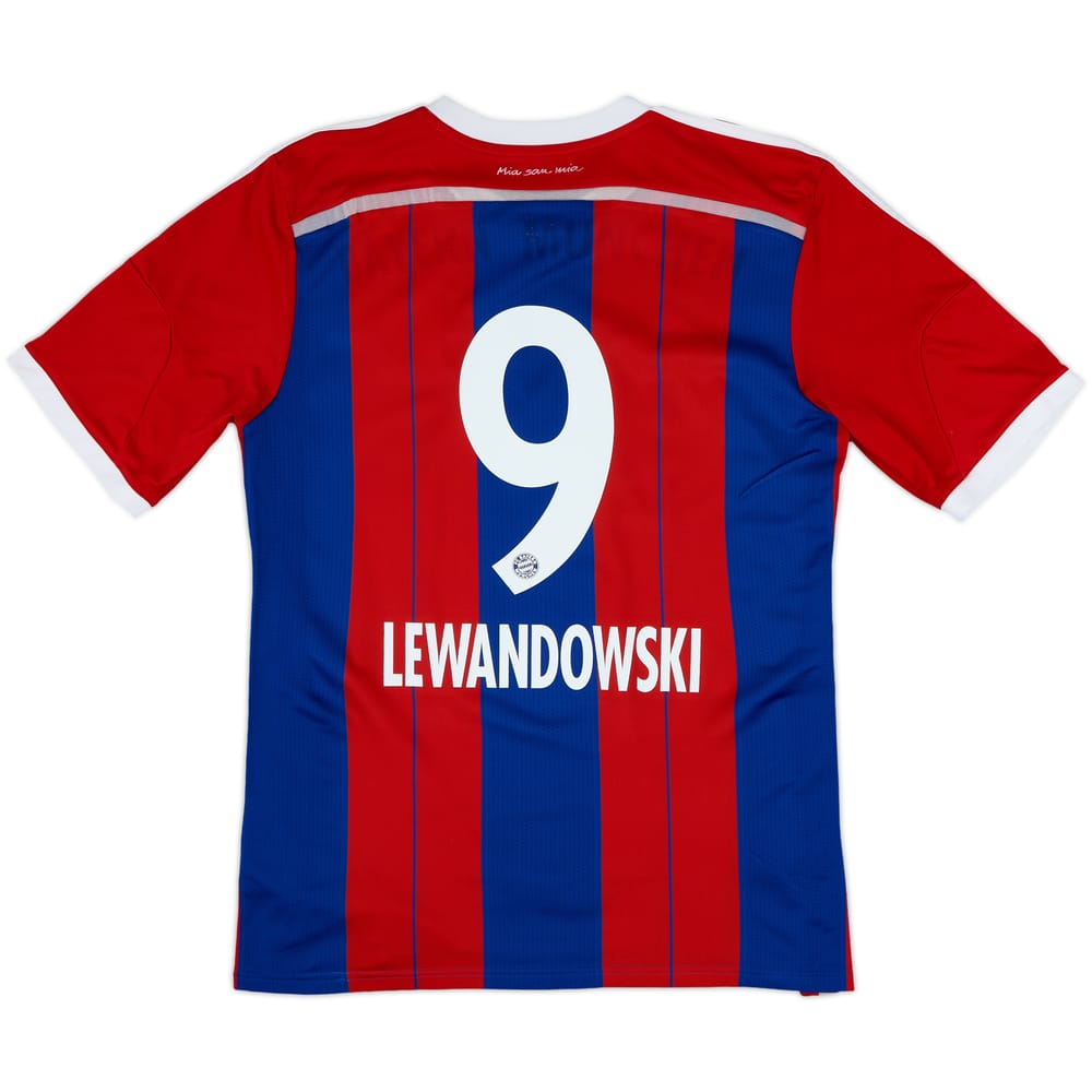 2014-15 Bayern Munich Home Shirt Lewandowski #9 - 5/10 - (L)