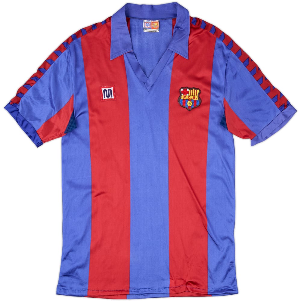1984-89 Barcelona Home Shirt - 5/10 - (M)