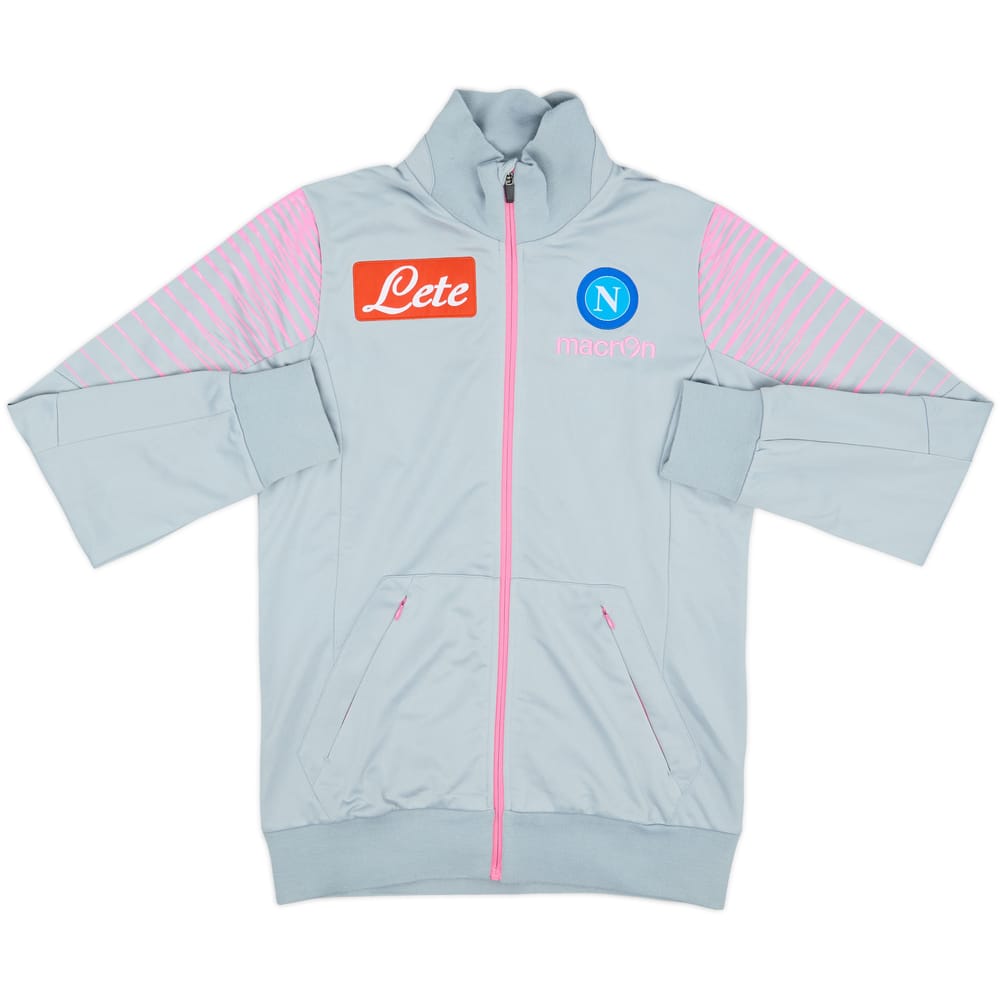 2014-15 Napoli Macron Track Jacket - 8/10 - (Women's XL)