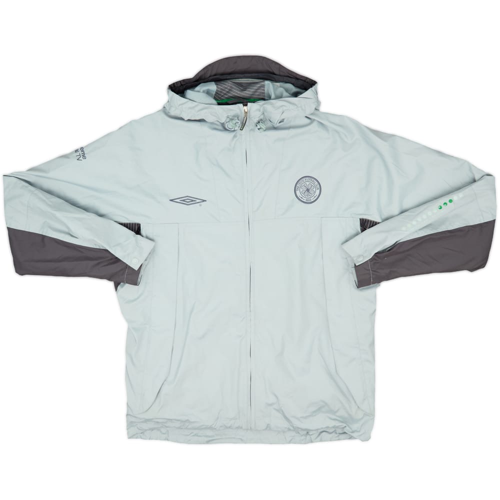 2003-04 Celtic Umbro Hooded Rain Jacket - 8/10 - (S)