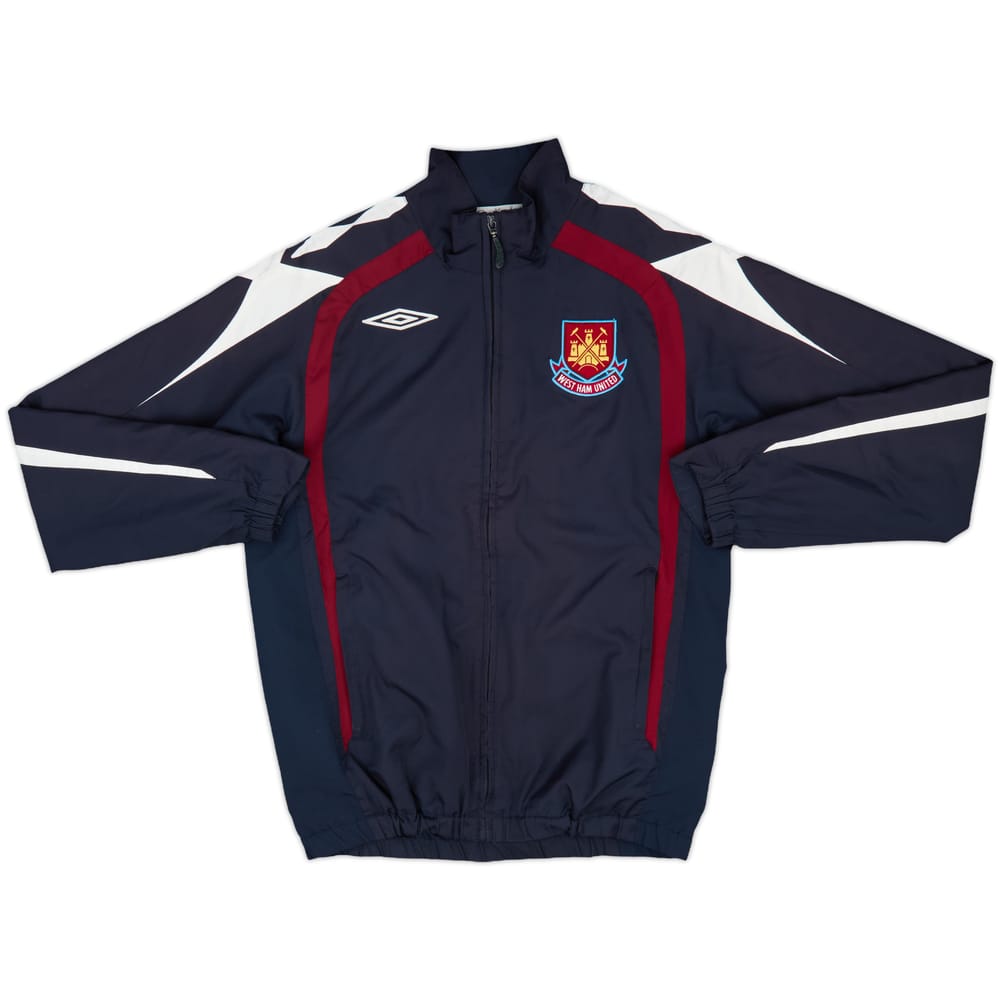 2009-10 West Ham Umbro Hooded Rain Jacket - 9/10 - (S)