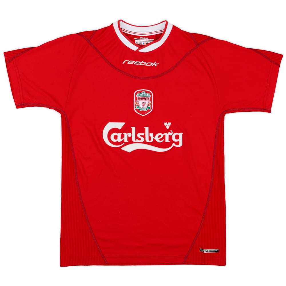 2002-04 Liverpool Home Shirt - 9/10 - (Y)