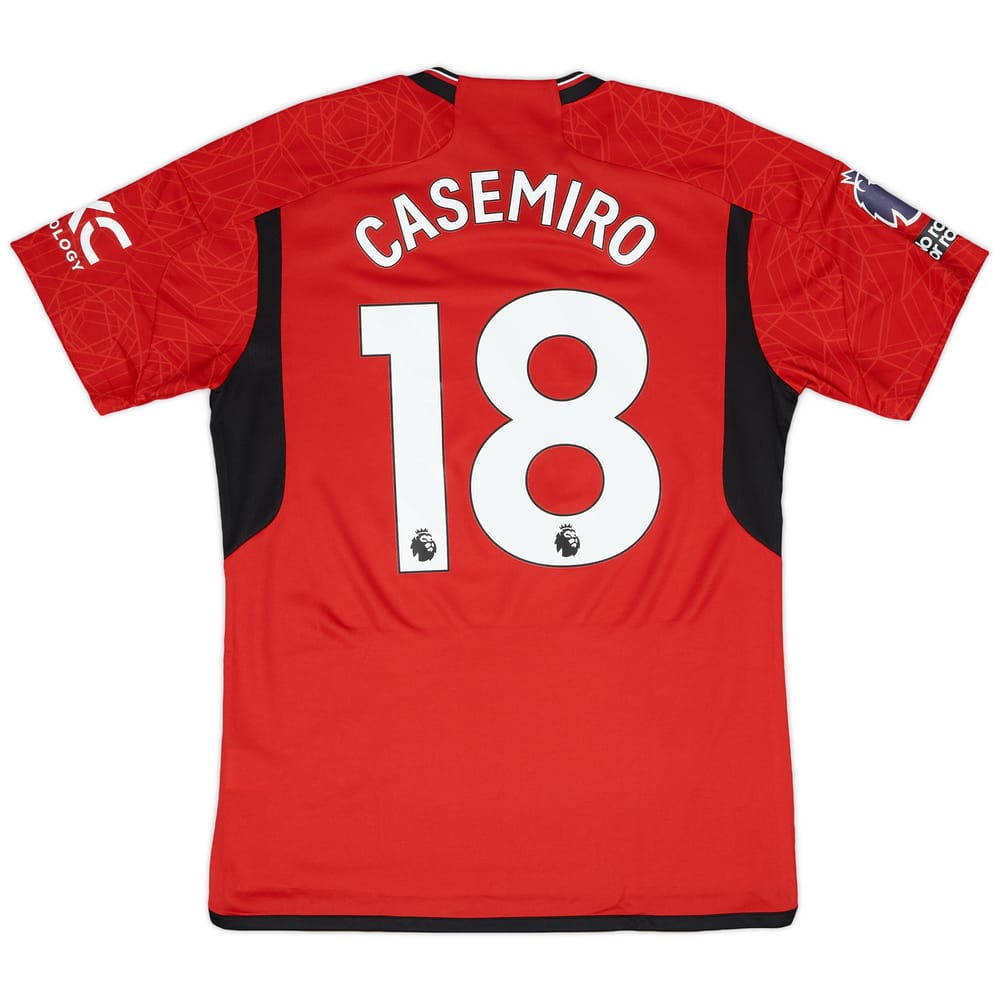 2023-24 Manchester United Home Shirt Casemiro #18 (L)