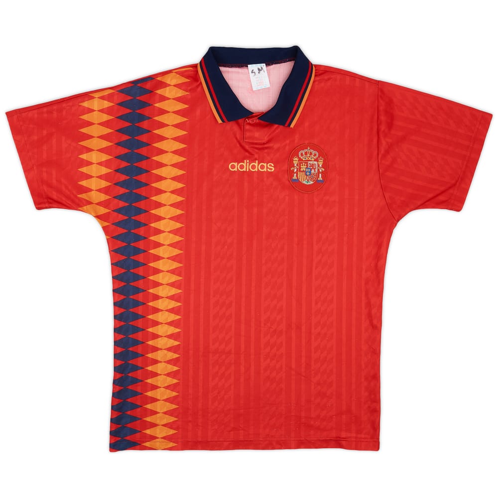 1994-96 Spain Home Shirt - 8/10 - (M)