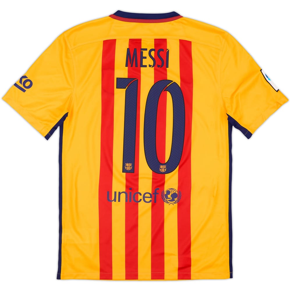 2015-16 Barcelona Away Shirt Messi #10 (S)