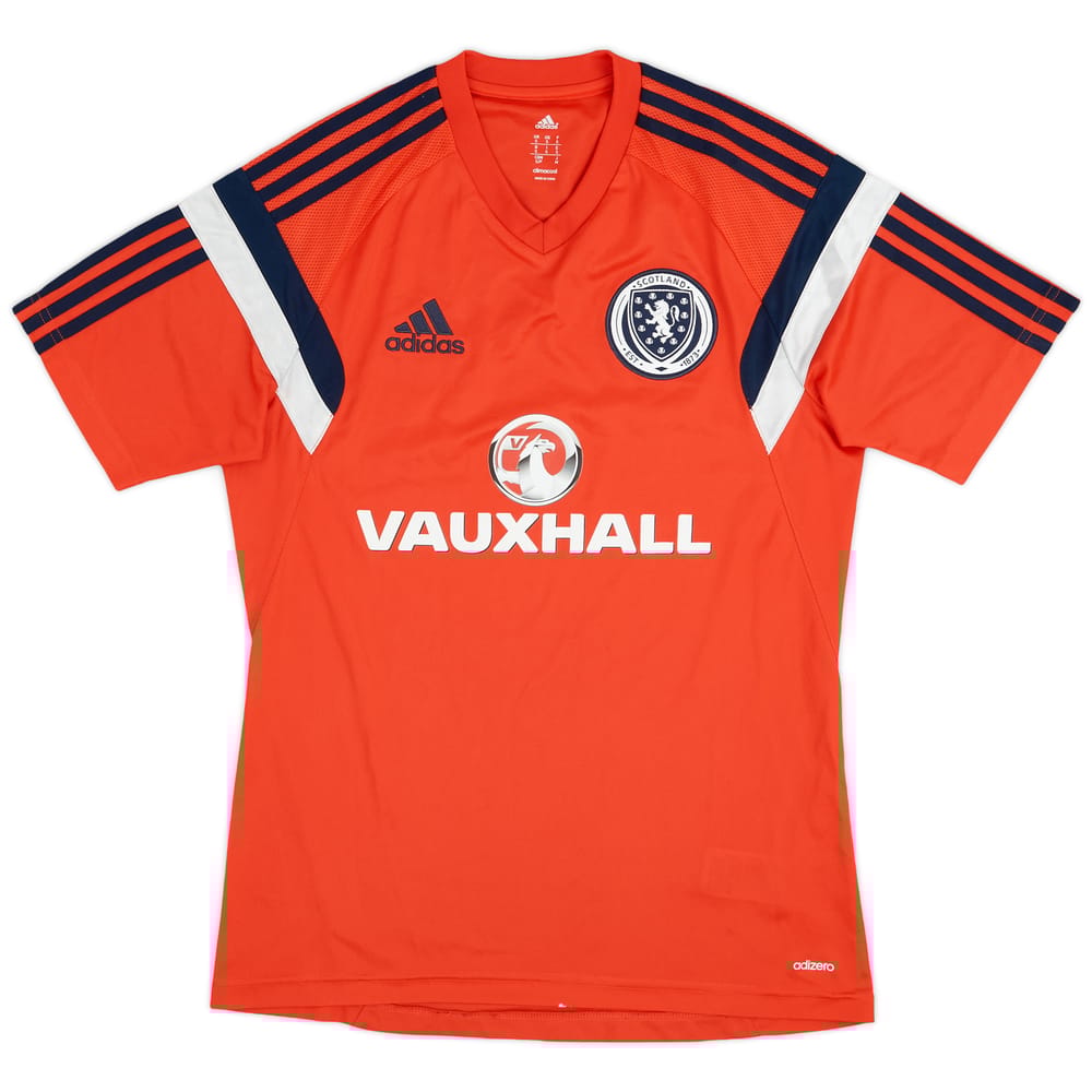 2013-14 Scotland adidas Training Shirt - 8/10 - (S)