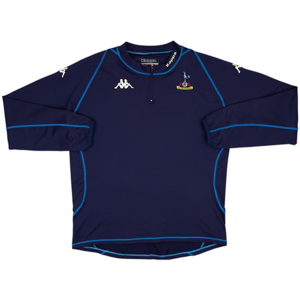 2004-05 Tottenham Kappa 1/4 Zip Drill Top - 8/10 - (M)
