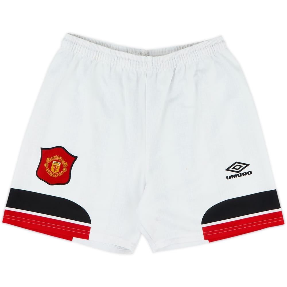 1994-96 Manchester United Home Shorts - 4/10 - (S)