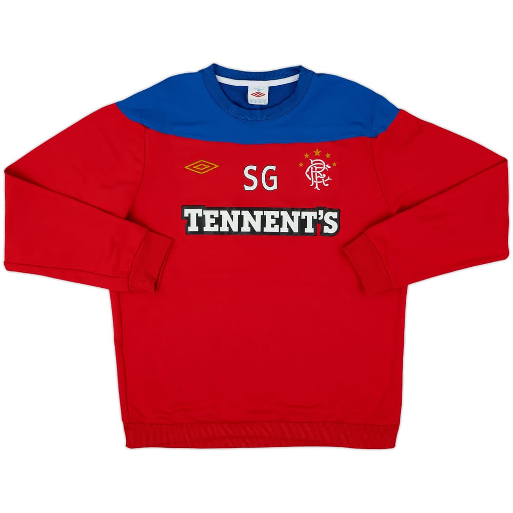 2011-12 Rangers Staff Issue Umbro Sweat Top SG - 8/10 - (XL)
