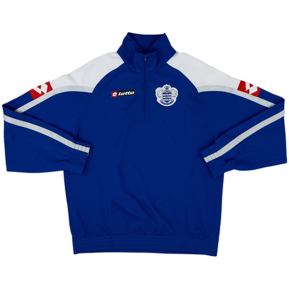 2008-09 QPR Lotto 1/4 Zip Drill Top - 8/10 - (XL)