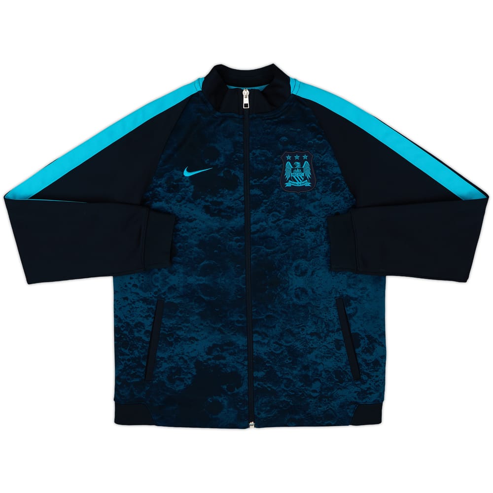 2015-16 Manchester City Nike Track Jacket - 8/10 - (XL.Boys)