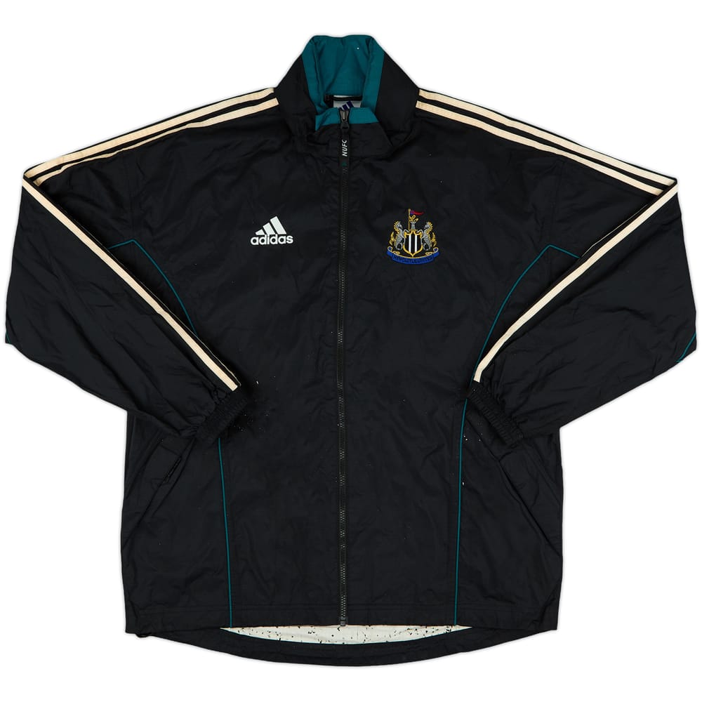 1999-00 Newcastle adidas Hooded Rain Jacket - 7/10 - (M)